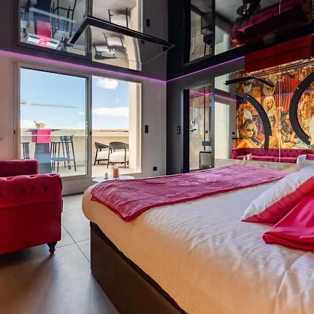 Apartament Le Velvet Jardin D'eden Couple Only - Vue - Piscine - Garage Prive - Village Naturiste Agde