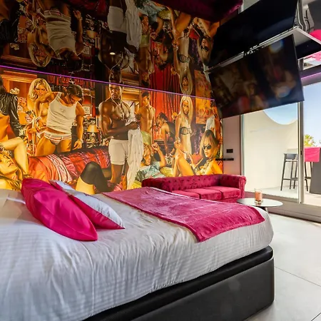 Apartament Le Velvet Jardin D'eden Couple Only - Vue - Piscine - Garage Prive - Village Naturiste
