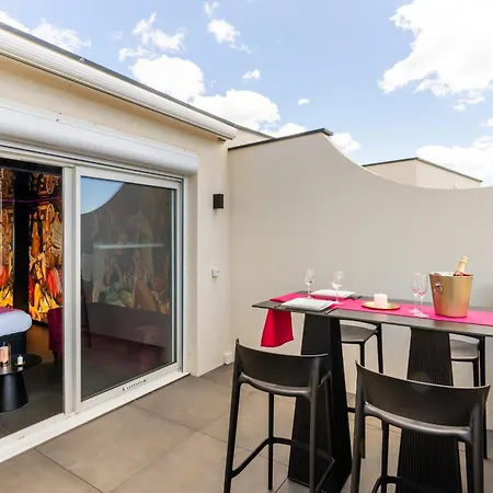 Apartament Le Velvet Jardin D'eden Couple Only - Vue - Piscine - Garage Prive - Village Naturiste *